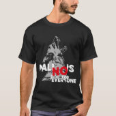 Belgian Malinois - no Dog for everyone Tシャツ (正面)