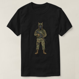 Belgian Malinois Soldier Tシャツ