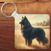 Belgian Sheepdog キーホルダー (正面)