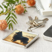 Belgian Sheepdog キーホルダー (側面)