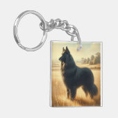 Belgian Sheepdog キーホルダー (正面左)