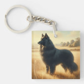 Belgian Sheepdog キーホルダー (正面)