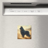 Belgian Sheepdog マグネット (インサイチュ (食洗機))