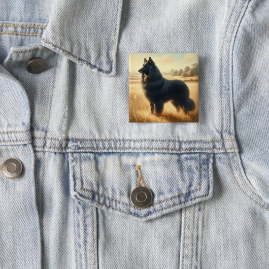 Belgian Sheepdog 缶バッジ (インサイチュ)