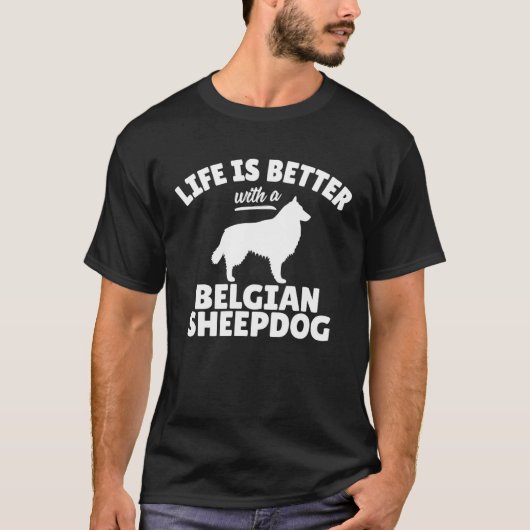 Belgian Sheepdog Tシャツ (正面)