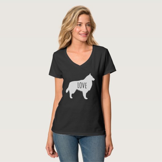 Belgian Shepherd  1 Tシャツ (正面フル)