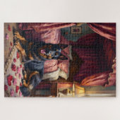 Belgian Shepherd Dog Cozy Love Guard ジグソーパズル (横)