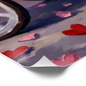 Belgian Shepherd Dog Valentine's Day ポスター (コーナー)