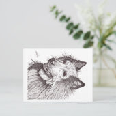 BELGIAN SHEPHERD GROENENDAEL ポストカード (スタンド正面)