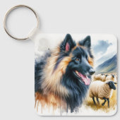 Belgian Tervuren キーホルダー (正面)