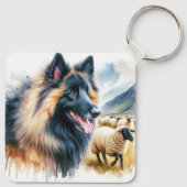 Belgian Tervuren キーホルダー (裏面)