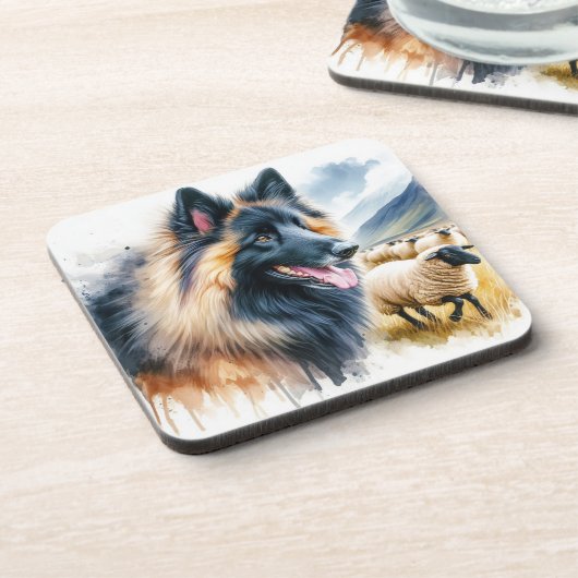Belgian Tervuren コースター (左側)