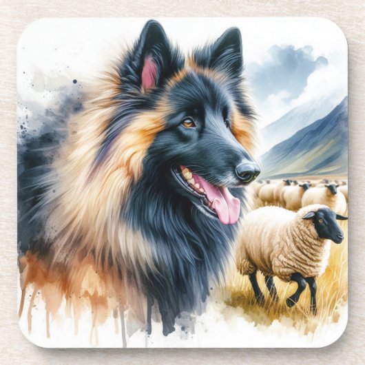 Belgian Tervuren コースター (正面)