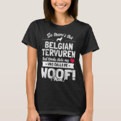 Belgian Tervuren 2 Tシャツ (正面)