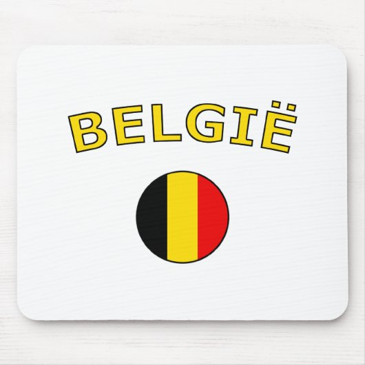 Belgie マウスパッド (正面)