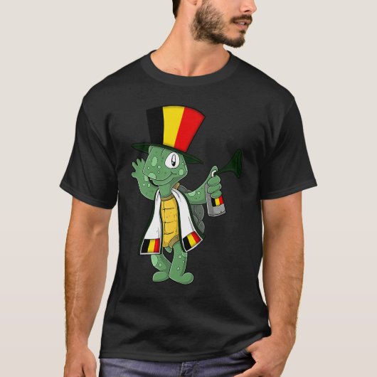 Belgier Fan Tortoise Tシャツ (正面)