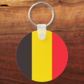 Belgische driekleur van Belgie sleutelhanger キーホルダー (正面)
