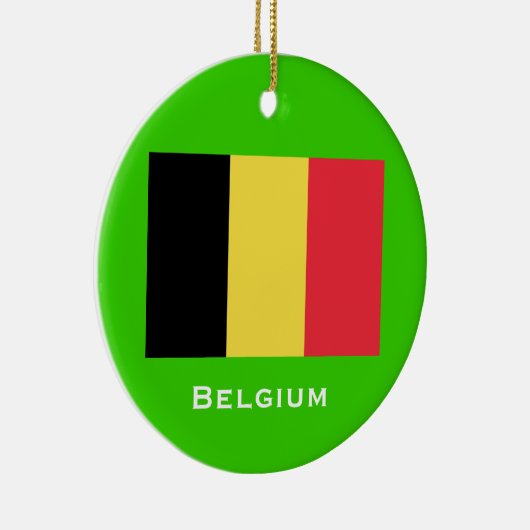 BELGIUM*のクリスマスのオーナメント セラミックオーナメント (右)