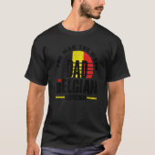 Belgium Belgian Belgium Flag Father  1 Tシャツ (正面)