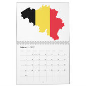 Belgium Calendar 2023 from serie Visit.. カレンダー (2月 2027)