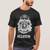 Belgium Coat of Arms Tシャツ (正面)