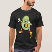 Belgium Dabbing Potato Belgian Soccer Player Belgi Tシャツ (正面)