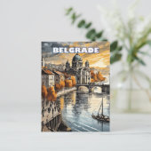 Belgrade, capitale des contrastes ポストカード (スタンド正面)