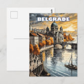 Belgrade, capitale des contrastes ポストカード (正面/裏面)