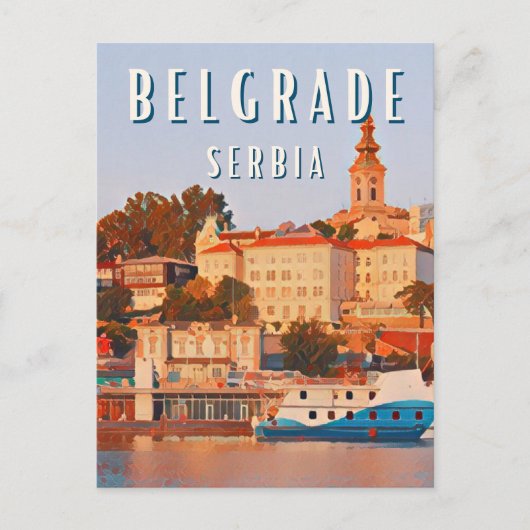 Belgrade, carrefour culturel des Balkans ポストカード (正面)