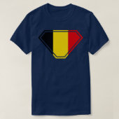 Belgum SuperPowered Shield Tシャツ (デザイン正面)