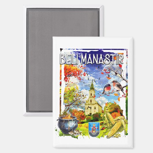 Beli Manastir マグネット (正面/裏面)