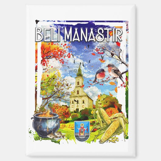 Beli Manastir マグネット (正面)
