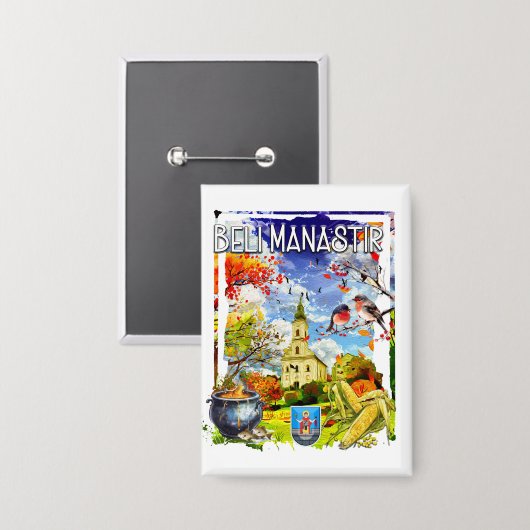 Beli Manastir 缶バッジ (正面/裏面)