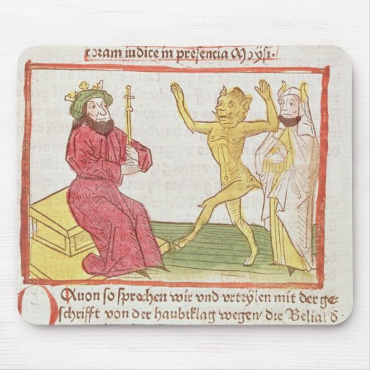 Belialは王の前にSolomon踊ります マウスパッド (正面)
