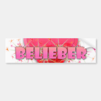 Belieberのバンパーステッカー バンパーステッカー