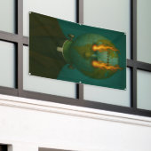 BELIEF Banner 横断幕 (ビルの外側)