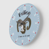 Bélier 21 mars au 20 avril Horloges ラージ壁時計 (傾斜)
