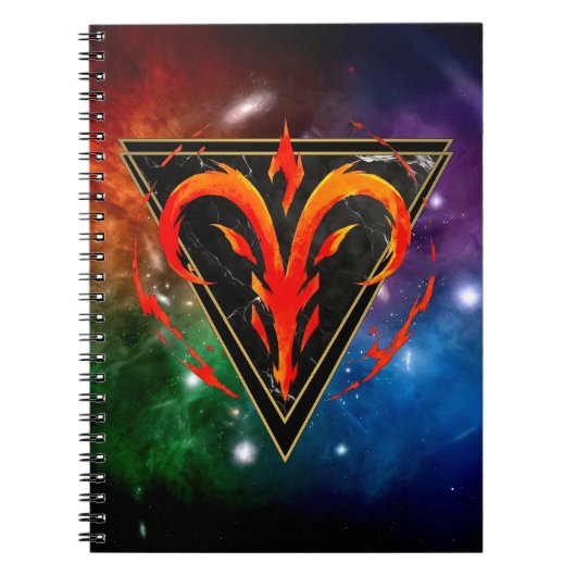 Bélier Zodiaque Cadeau Astrologie ノートブック (正面)