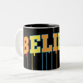 Believe  ツートーンマグカップ (正面左)