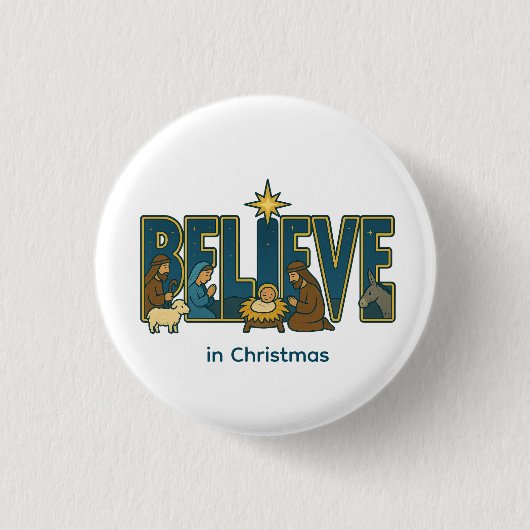 Believe 缶バッジ (正面)