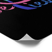 Believe Awareness Ribbon Suicide Prevention &amp;  ポスター (角)