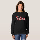 Believe Christmas スウェットシャツ (正面フル)
