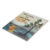 BELIEVE - DECORATIVE TILE タイル (側面)