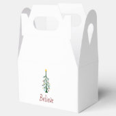 Believe Evergreen Tree Festive Christmas Party フェイバーボックス (オープン)