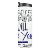 Believe God Will Surprise You タンブラー (回転右)