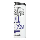 Believe God Will Surprise You タンブラー (回転右)