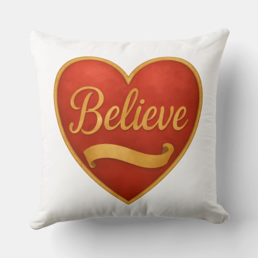 Believe Heart クッション (裏面)