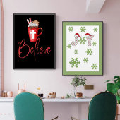 Believe in Christ Scripture Christmas Card シーズンカード