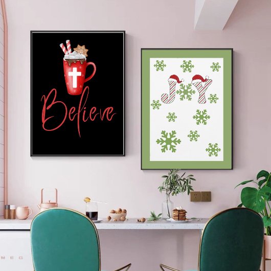 Believe in Christ Scripture Christmas Card シーズンカード