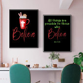 Believe in Christ Scripture Christmas Card シーズンカード